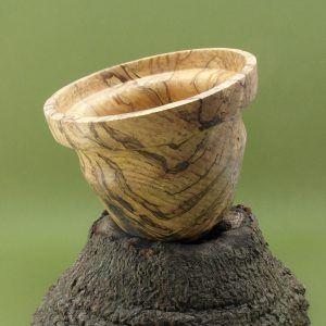 Deep Spalted Elm Bowl