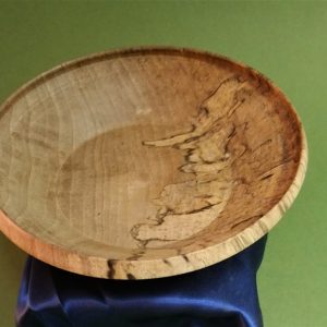 Small Trinket Dish - Spalted English Walnut