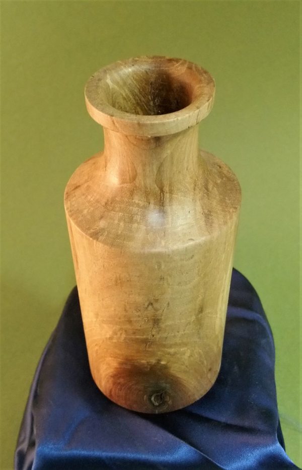 Modern Design Stem Vase – Spalted English Walnut
