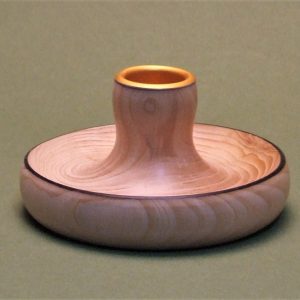 Traditional Candle Holder – Sequoia/Redwood 90mm